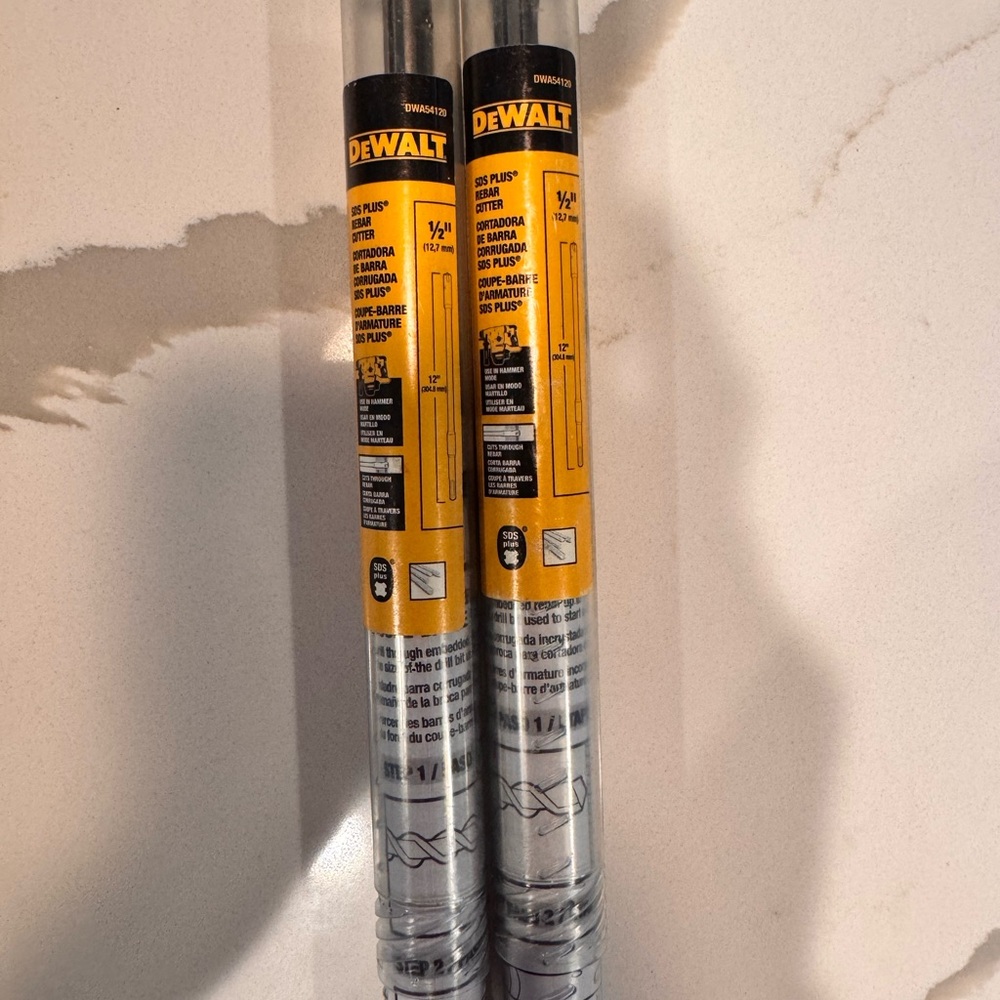 DEWALT 1/2” Rebar Cutters (2)